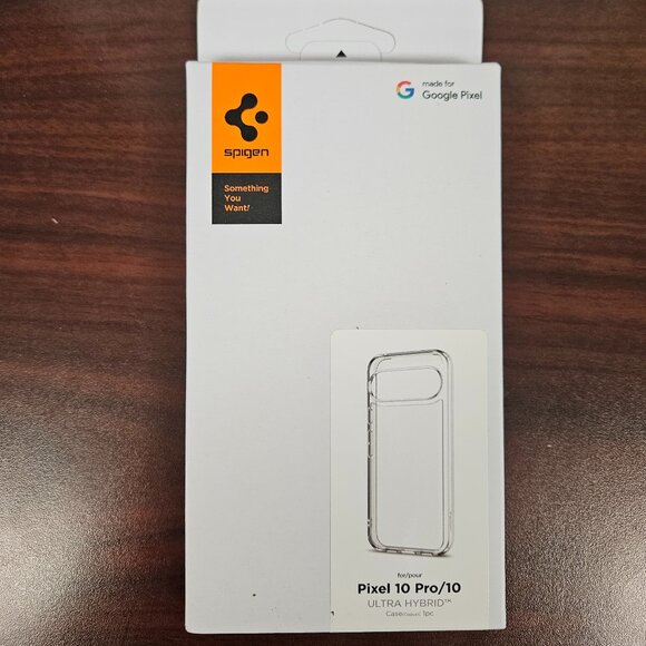 NEW Spigen Pixel 10 Pro/10 Ultra Hybrid Phone Case - Clear - Picture 1 of 6